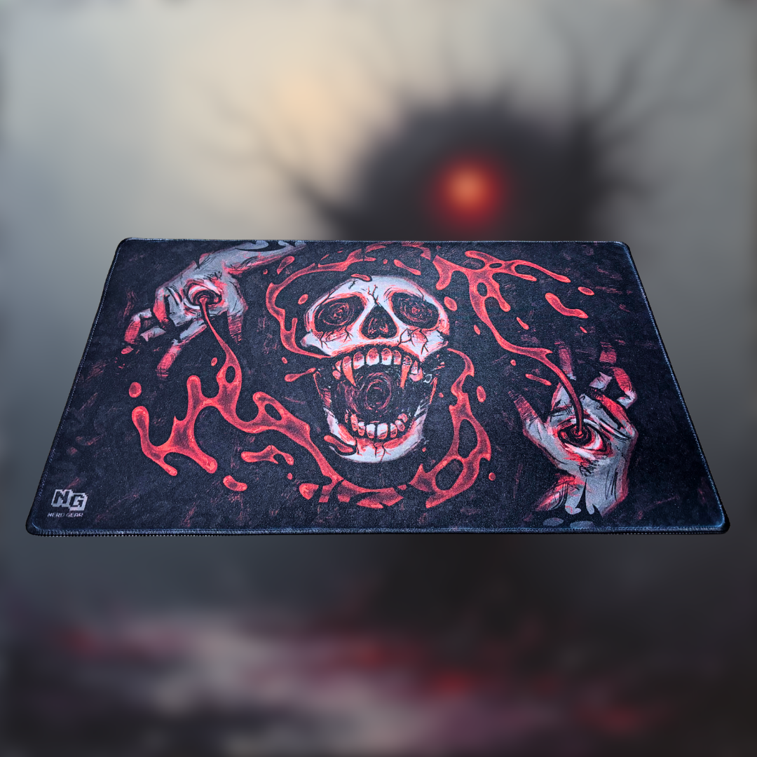 Crimson Scream Playmat