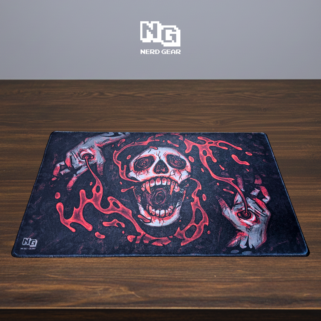 Crimson Scream Playmat