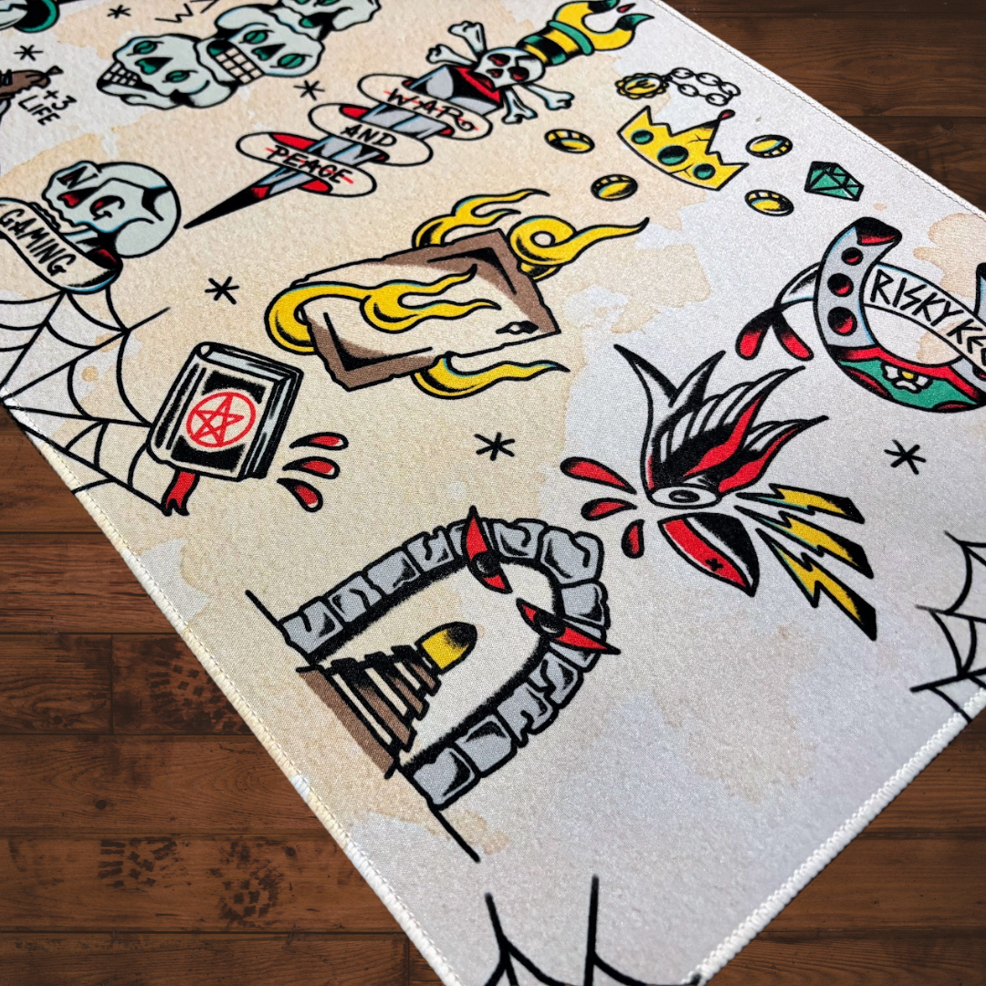 Mr. Dom Tattoo Custom MTG Playmat