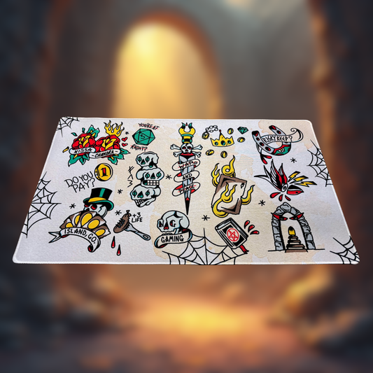 Mr. Dom Tattoo Custom MTG Playmat