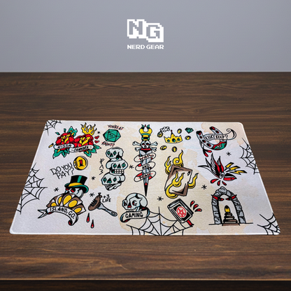 Mr. Dom Tattoo Custom MTG Playmat