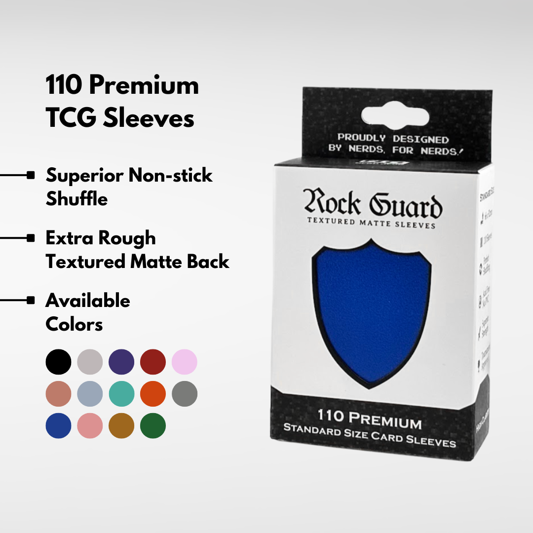Rock Guard Premium MTG Sleeves - 110 Pack