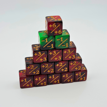 MTG Plus 1 Counter +1/+1 Dice - 15 Pack