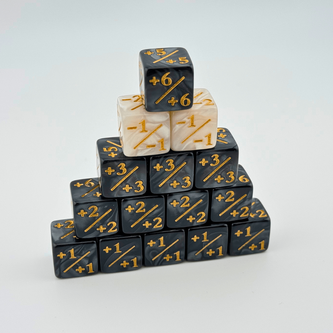 MTG Plus 1 Counter +1/+1 Dice - 15 Pack