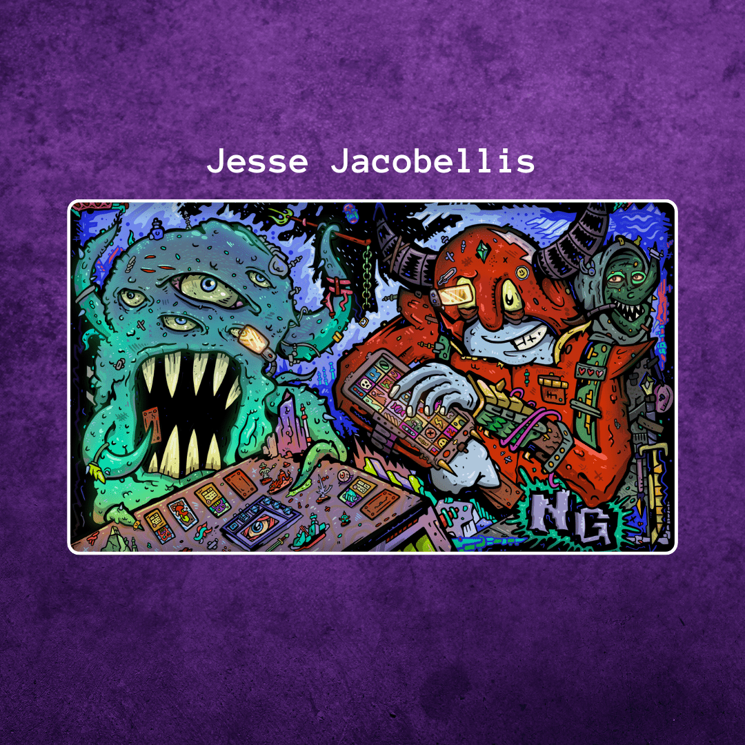Jesse Jacobellis Custom MTG Playmat