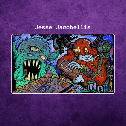 Jesse Jacobellis Custom MTG Playmat